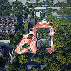 造源设计采集到幼儿园景观设计