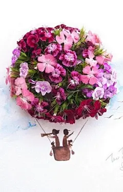 #饭の壁纸# 花一开，就相爱吧 ​​​​
