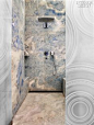 Interior Design Magazine: The shower of a master bath in a Greenwich Village town house designed by Harry Heissmann. #InteriorDesignMagazine #Design #InteriorDesign #HarryHeissmann #Bathroom #shower #NewYork #GreenwichVillage