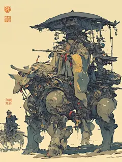 东方赛博～「铜车铁马」，远方不再是远方 - 小红书