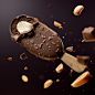 3D Popsicle - Chocolate & Peanut :: Behance