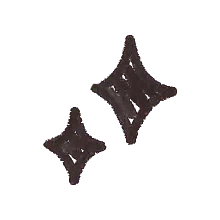 手绘卡通可爱五角星星星免抠PNG图案 照片美化装饰设计 (5)