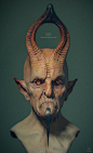 That who brings the sunrise , Evgeny Rusolovski : I was impressed by the sculpture of Casey Love Designs and decided to recreate this artwork in Zbrush