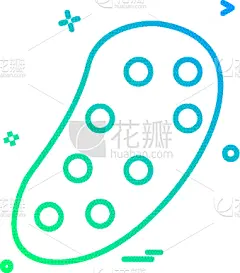 细菌,图标,生物学,可爱的,微生物学,健康保健,动物,枯草芽孢杆菌,设计