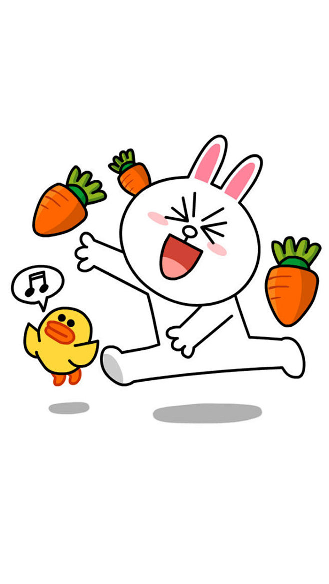 iPhone 壁纸 LINE cony ...