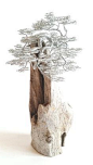 Driftwood Sculpture / Driftwood Art / Driftwood door BonsaiWireTree