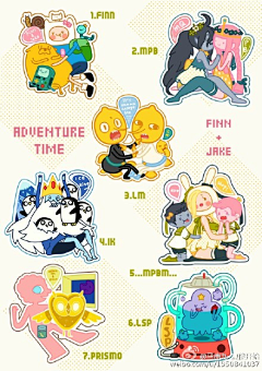 Pinocchio草草采集到adventure time