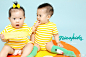 两只奶黄包龙凤双胞胎噢！你哭我笑好欢乐～#NICObaby系列# 杭州店客片