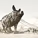 Wood Animals : Advertisings to &quot;Luftal&quot; Created in PS and Modo 3D
