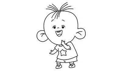 卡通人物简笔画_360图片-花瓣网