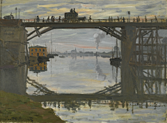 东泰野马采集到莫奈油画收集