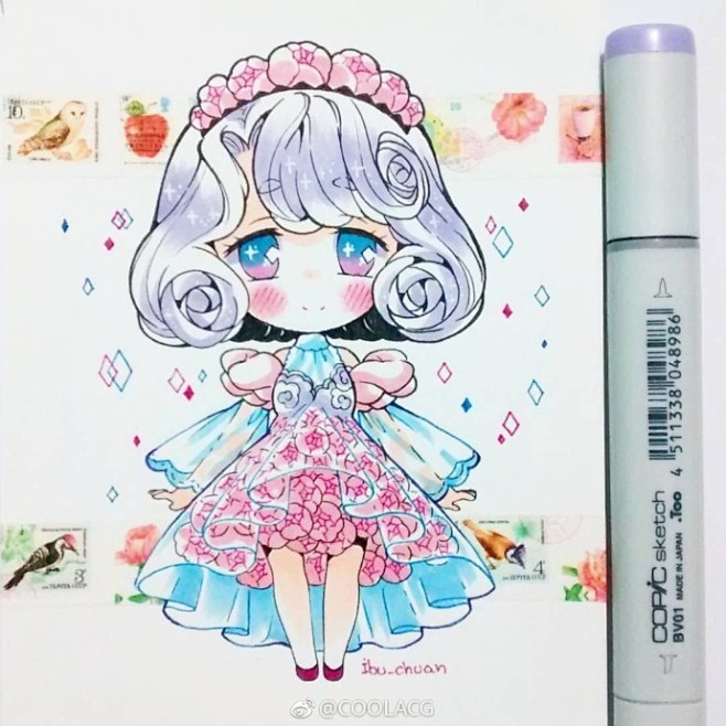 #COOLACG精选图库# #插画# #...