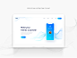 Minimal App Landing Page Concept : "The best interface is no interface" it is how the UX experts describes the UI design. I tried to apply this principle with the principle of "Aesthetic Usability", which may make an awesome user exper