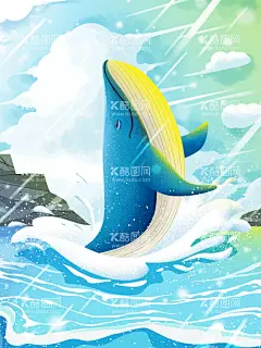 唯美鲸鱼插画  - 源文件下载【酷图网】唯美插画,鲸插画,鲸水彩画,手绘水彩画,世界海洋日,手绘鲸,鲸素材,唯美鲸落插画,鲸分层素材,治愈插画,唯美鲸插画,鲸落,鲸落插画,鲸落万物生,森林插画,森林治愈插画,唯美,插画,浪漫唯美,时尚插画,创意插画,设计,PSD分层素材,