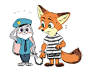 #Zootopia# #疯狂动物城# #动画# #电影# #手绘# #同人# #人设# #经典# #海报# #Q版#
