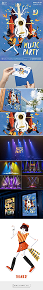 Iksan Music Party concert 2016 by greenplugged on Behance - created via https://pinthemall.net