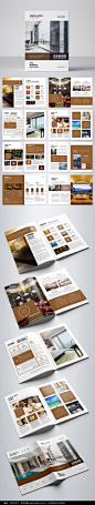 高端酒店宣传册物业画册设计模板图片