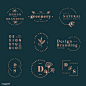 Logo Floral, Flower Logo, Floral Branding, Tea Logo, Coffee Logo, Minimal Logo Design, Business Logo Design, Logo Online, Logo Fleur