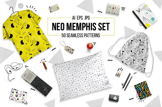 50 memphis seamless ...