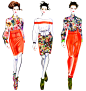 2012 FALL & Resort 2013 Runway Illustrated(series) - Sunny Gu