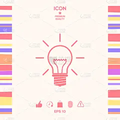 灵感,电灯泡,光亮,明亮,轮廓,闪亮的,概念,效率,创造力,解决