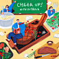 [outback] 아웃백 콜라보 : OUTBACK x illust 김유정 <수능>편 _ http://blog.naver.com/null_object https://www.instagram.com/nullobject5