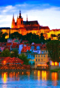  城堡，布拉格，捷克共和国 
