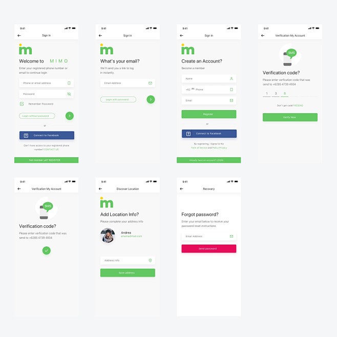 MIMO外卖app ui .sketch...