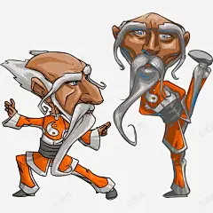 功夫中国功夫高清素材 中国 中国功夫 人物 健体 功夫 功夫老人 卡通 强身 防身 免抠png 设计图片 免费下载