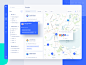 UGEM Funds people tool - map view : What’s up, Dribbblers!
We’re so happy to show you another part of the fund comparison tool we’ve designed. 
This is the view of the People Tab. Here users can filter and find the workers of differe...