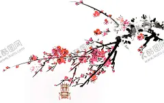 梅花桃花PNG  【酷图网】梅花桃花PNG,水墨梅花,中国风梅花,清新梅花,腊梅,手绘梅花,桃花,樱花,花卉,梅兰竹菊,花草,海报背景,工艺插画,传统文化,广告设计,PNG免扣素材,