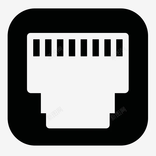 ip插座连接以太网图标 UI图标 设计图片 免费下载 页面网页 平面电商 创意素材-花瓣网