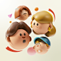NAVER 3D Icon - The Family Month :: Behance