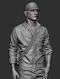 Jack(A college boy), Sanjay Nandy : I made him 1.5 years ago when i had start learning cloth sculpting.started his cloths and bags in marvelous designer then i moved to zbrush for manual tweaks and detail. Recently i worked on the head and rendered it.hop