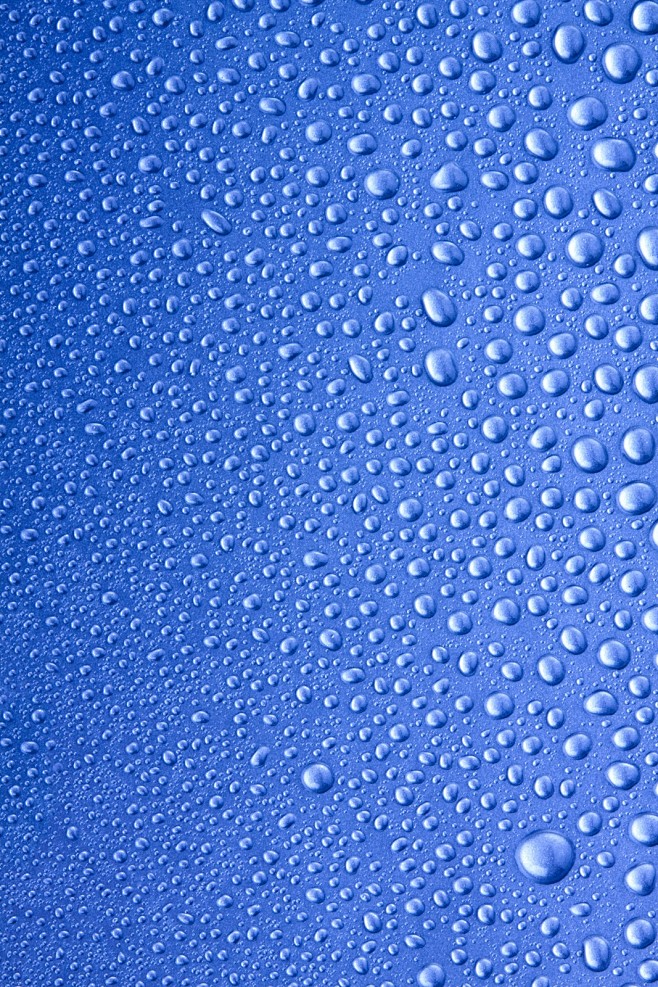 淡蓝色色水珠背景