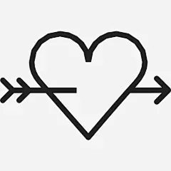 爱情浪漫不图标_88ICON https://88icon.com 爱情 浪漫 不 持有 心 黄金 丘比特 大胆 箭 出售