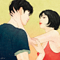 Intimate Korean Illustrations by Zipcy