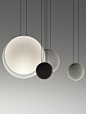 Cosmos: spheres of light that float suspended in the air - Vibia lamp designed by Lievore Altherr Molina @vibialight