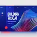 Web site design ai blockchain illustration