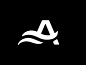 Letter Logo Design - Waves / Sea / Ocean Water a logo app appicon brand branding creative design icon icons identity j u m p e d o v e r l a z y d o g letter logo lettermark logo logo monogram software startup symbol t h e q u i c k b r o w n f o x wave