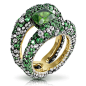 Faberge: Charmeuse Verte Ring by Janny Dangerous