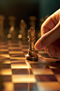 博弈对决国际象棋企业文化精神人物摄影图