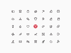 小爷2323采集到线性/面性-icon