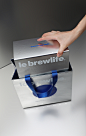 le brewlife VISUAL IDENTITY AND PACKAGING on Behance
