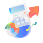 Finance Grow Illustration in PNG, SVG