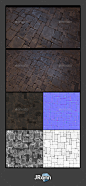 Stone Floor Tile 01 - 3DOcean Item for Sale