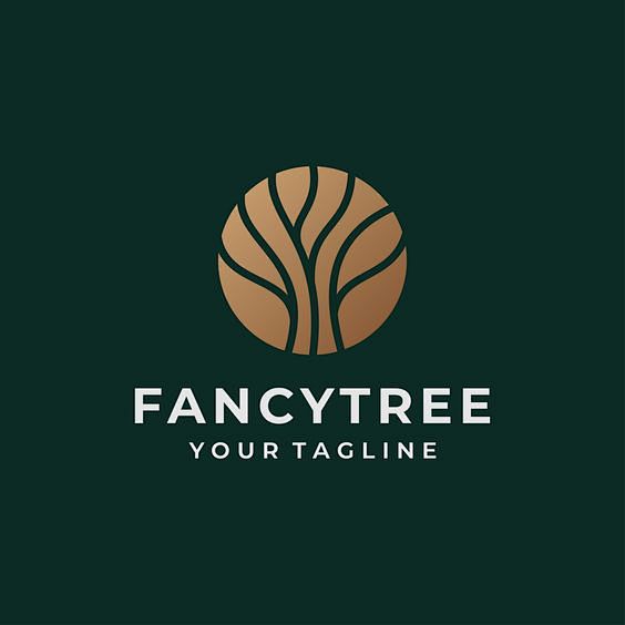 Tree logo design.