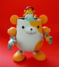 mega house panda-z figure: hamugear (yellow version, 2004) by j_pidgeon, via Flickr