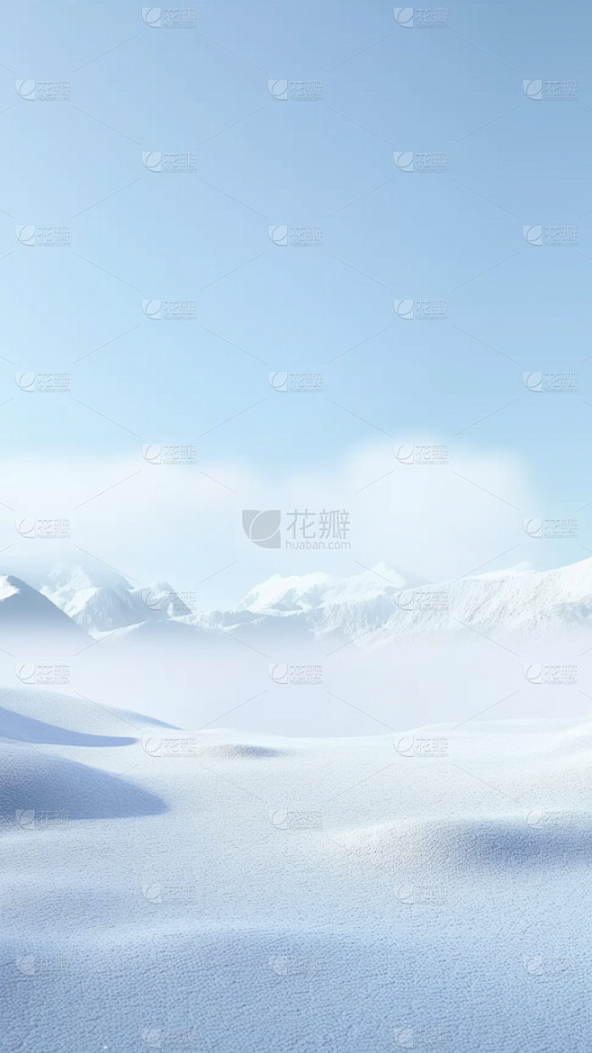 风光系列肌理雪地背景通用背景素材