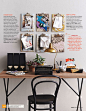 Organization Inspiration: Wallpaper-Covered Clipboards